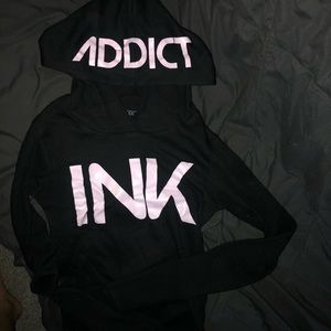 Ink addict hooded thermal size small